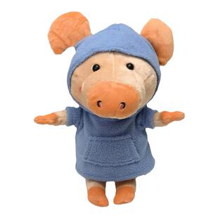 可爱玩偶布娃娃穿衣小猪威比猪公仔情侣毛绒玩具生日礼物女孩