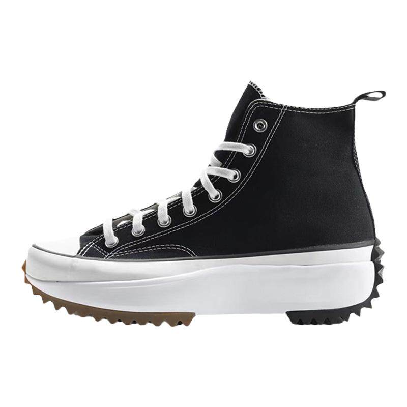 Converse Run Star Hike正品匡威厚底增高鞋男女同款松糕帆布鞋