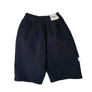 女童裤子冬季韩版波点加绒阔腿裤女宝宝加厚保暖长裤婴儿百搭棉裤