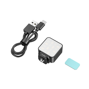 斯莫格运动相机磁吸补光灯适用DJI大疆pocket3磁吸口袋便携action6 action5拍摄神器Insta360配件拍摄打光灯