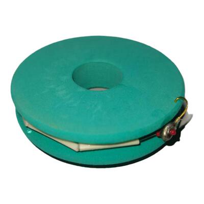 7颗15毫米鹅毛粒传统七星漂钓草洞超灵敏手工成品通线带朝天钩3组