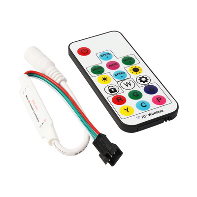 幻彩鲨灯带控制器流水无线七彩