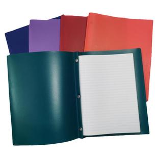 staples letter size蝌蚪夹binder三3孔文件夹薄款50张纸容量包邮