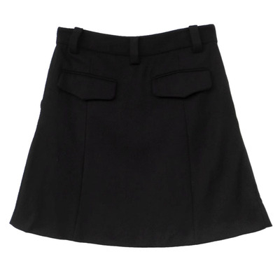 羊毛呢半身裙FAIRYFAIR百褶伞型