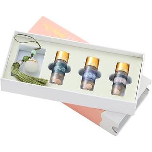 夜光莲花镂空香囊球随身香薰球手工蜜丸手机钱包挂坠礼品送礼套装