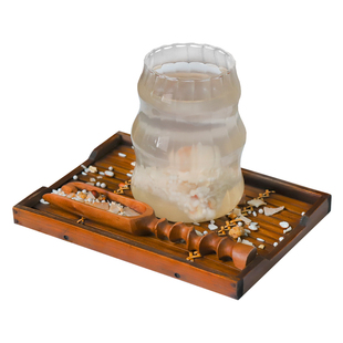 于洛先生的椰香七白茶雪梨丁莲子甜杏仁百合适合女生养生花果茶包