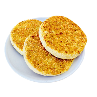 阳春园手工芝麻饼通山特产传统桂花茶油饼700g休闲零食大畈芝麻饼