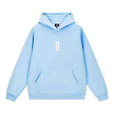 【蔡徐坤同款】BONELESS 帽衫潮牌美式连帽卫衣重磅简约宽松上衣