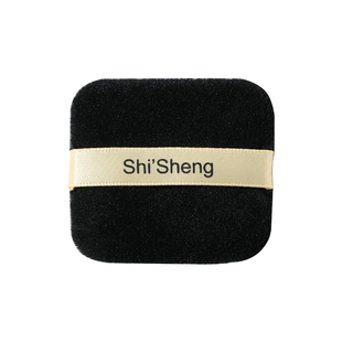 nars大白饼粉扑替换粉饼专用粉扑植绒小号黑色方形绒面蜜散粉纳斯