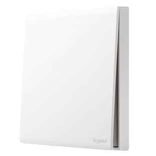 legrand罗格朗仕艺系列陶瓷白色家用简约86型16A无框开关插座面板