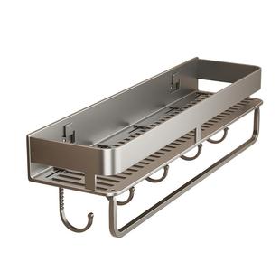 卫生间置物架浴室免打孔壁挂式厕所洗手洗澡间洗漱台墙上收纳架子