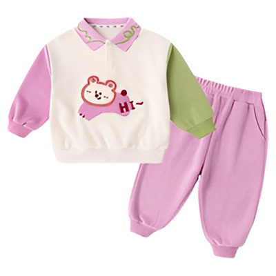 嘟嘟家宝宝春季套装儿童卫衣男童