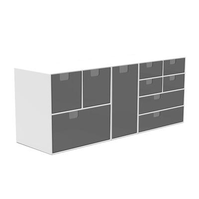 塑料文具办公室学生宿舍收纳神器