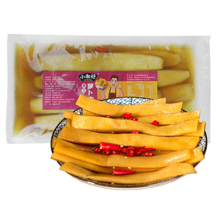 湖南特产大刀萝卜皮下饭菜即食酸辣泡菜爽口脆萝卜农家腌制酸菜