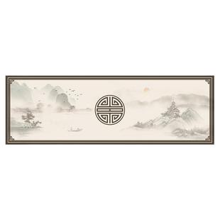 2026新款中式飘窗垫窗台垫PVC可擦洗防水高级感主卧阳台垫子裁剪