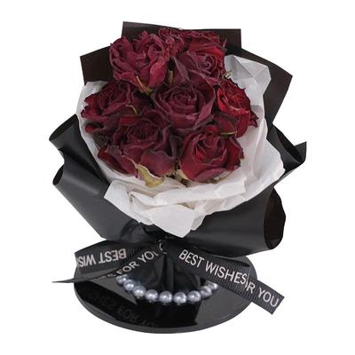 网红女神款玫瑰车载中控台摆件