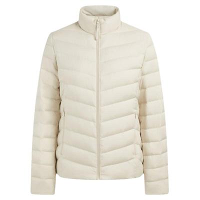 波司登简约轻薄短款立领羽绒服女