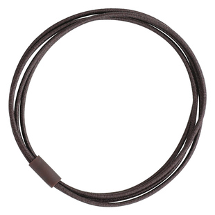 韩国KNK正品~4股合1基础款黑色打底细皮筋绑头发圈头绳高弹力多股