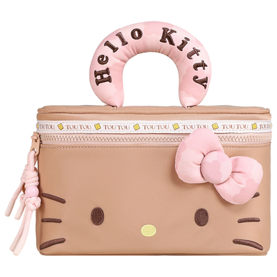 TOUTOUhellokitty三丽鸥凯蒂猫可爱化妆包收纳包伴手礼生日礼物女