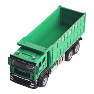 男孩仿真货车玩具车儿童运输车翻斗卡车宝宝惯性小号绿色工程车