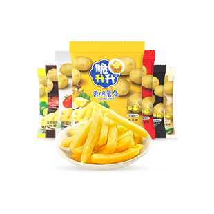 脆升升蜂蜜黄油薯条20g*12包香脆薯片脆生生休闲网红办公零食礼包
