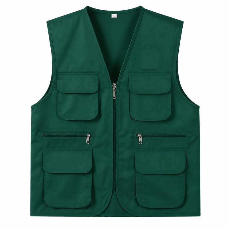 马甲工作服定制印字logo背心