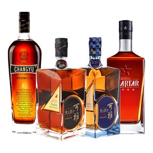 张裕 五星珍藏男人四十烟台白兰地国产洋酒 正品官方旗舰店