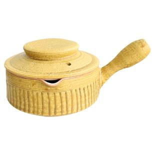 日本进口独步炎单柄砂锅家用煲汤煮粥煎药土锅煤气燃气炖锅奶锅