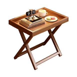 可折叠茶几小户型阳台小茶桌客厅家用茶盘一体茶台迷你创意矮桌子