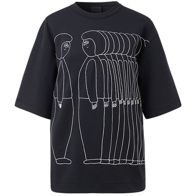 VVNKJANEPLUS短款T恤