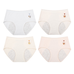 TeenieWeenie小熊生理裤内裤女抑菌裆经期加宽防漏女士姨妈裤透气