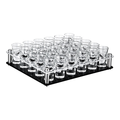 酒吧子弹杯洋酒杯子shot一口杯分酒器套装亚克力白酒杯ktv小酒杯