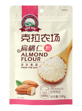 克拉农场扁桃仁粉杏仁粉烘焙家用