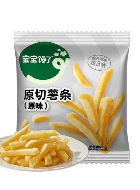 宝宝馋了香脆原切薯条儿童零食
