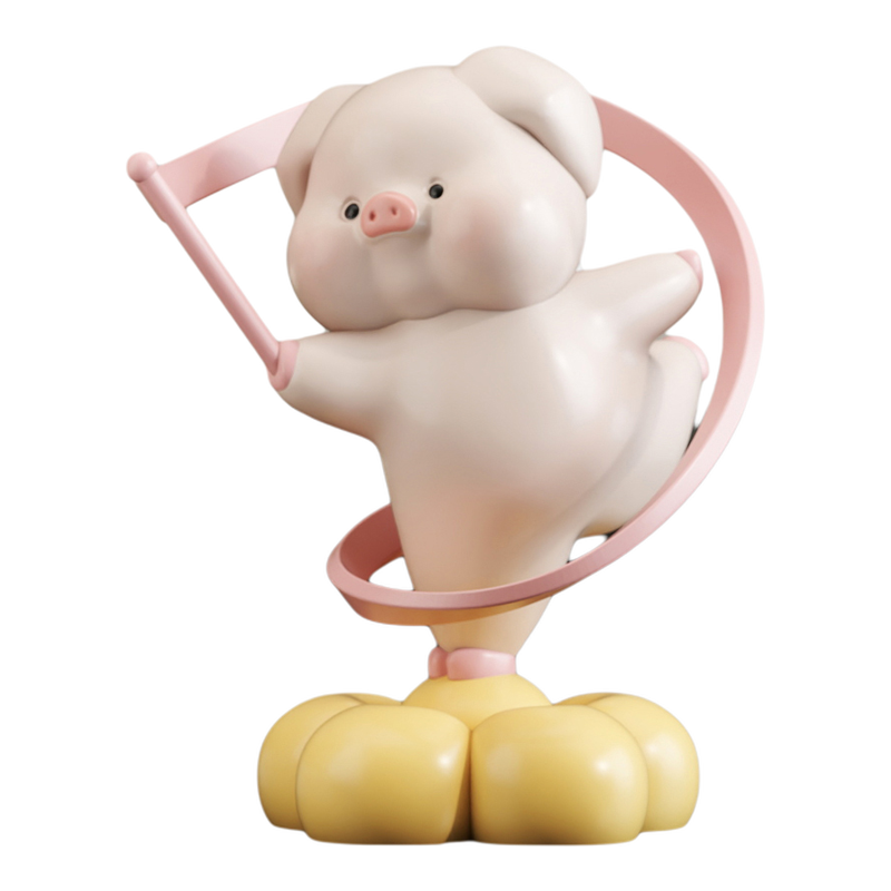 会跳舞的小猪治愈解压摆件！！