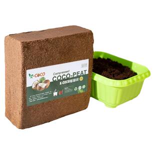 大块椰砖营养土种菜通用型脱盐椰糠耶砖土乌龟冬眠花卉植物种植土