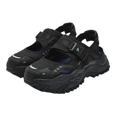 FILA Bianco San 舒适耐磨 休闲沙滩 硬糖凉鞋 T12W421403BBK