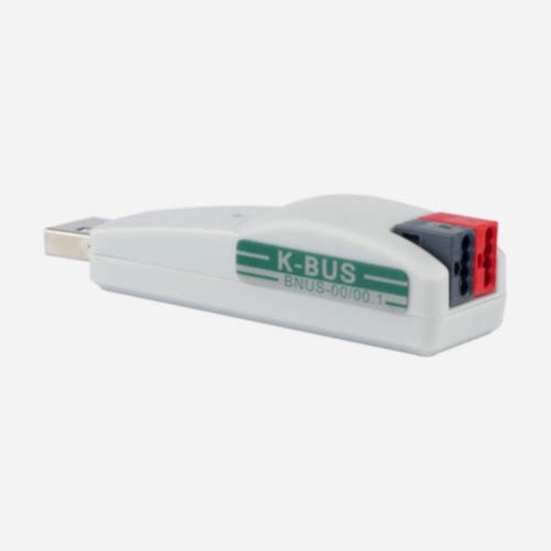 议价KNX USB接口 BNUS-00/00.1 调试使用 EIB总线 红黑端子连接