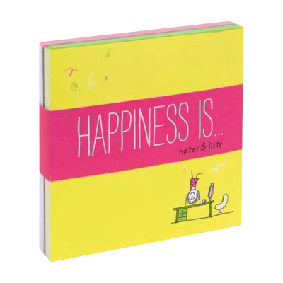 英文原版 Happiness Is . . . Notes and Lists 幸福是...关于幸福的记录 英文版 进口英语原版书籍