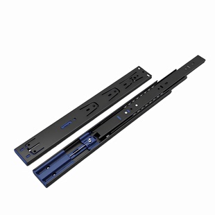 XIHVI星辉抽屉轨道阻尼缓冲双弹簧橱柜静音键盘导轨加厚三节滑轨