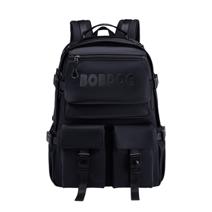 巴布豆书包男生初中生高中生减负护脊休闲双肩包女生大容量电脑包