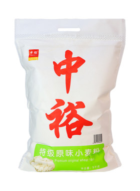 中裕面粉原味山东中筋粉20斤
