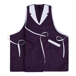 家政母婴护理月子中心美容院工作服美容师春夏美发养生美甲围裙式