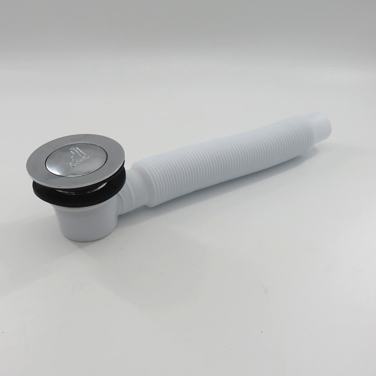 木桶下水 全铜脚印下水器 淋浴房浴缸下水配件排水管