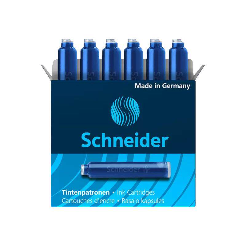 德国schneider施耐德钢笔墨囊非碳素墨胆墨水胆欧标通用可替换