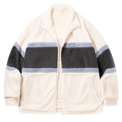 加绒加厚情侣立领外套喻言同款