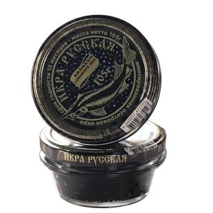 俄罗斯进口鱼子酱大马哈即食飞鱼籽红鱼子合成模仿鱼籽酱罐头食品