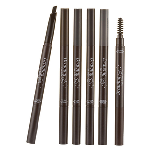 韩国正品爱丽小屋双头旋转自动眉笔粉防水防汗不晕染带刷伊蒂之屋