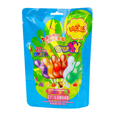 珍宝珠脚丫棒棒糖果味
