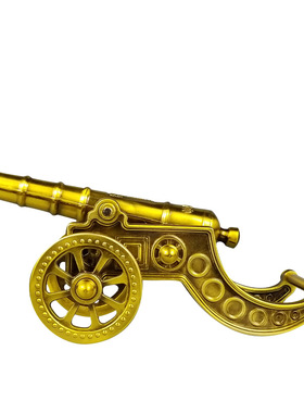 黄铜大炮模型仿古红衣大炮摆件